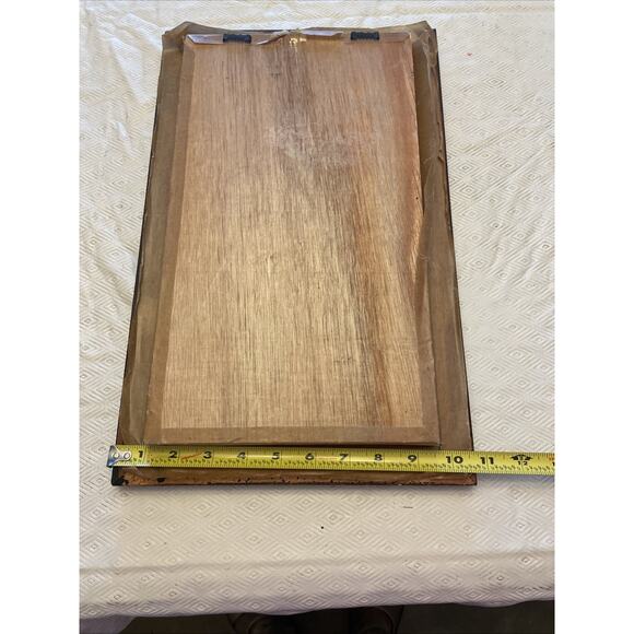 VTG African Style Giraffe Shadow Box Frame Wall Art Faux Wood Resin Sculpture - Picture 3 of 11